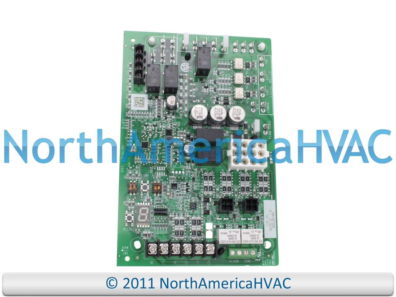 OEM Lennox Armstrong Ducane Control Circuit Board Replaces 1195-83